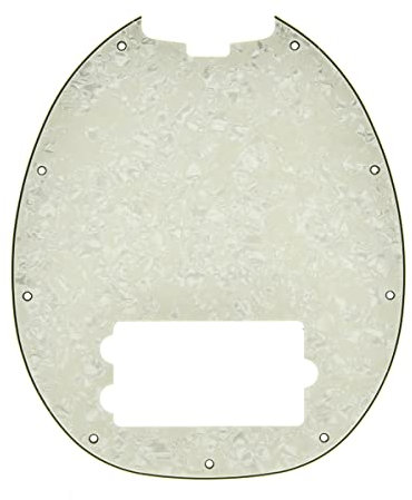 Dopro Bass-Schlagbrett für Musikman Classic 4-saitige StingRay-Bassmodelle, Aged Pearl