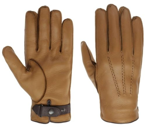 Caridei Soft Hirschleder Handschuhe Fingerhandschuhe Herrenhandschuhe Mit Futter