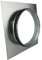 VONLIS Wandflansch Wickelfalzrohr Flansch Dichtung Wandplatte Lüftung Wand Wickelfalz Ø 160 mm