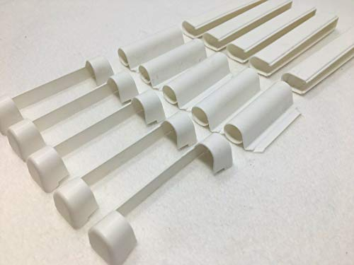 MACO Abdeckung PVC Fenster Beschläge Kunststoff DK Schmutz Schutz 5 Stck (Abdeckung Scherenlager)