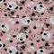Stoff Meterware Kinderstoff Jerseystoff - 1 Meter, Jersey, Nähen, Kinder, Baby, Jungen, Mädchen, Bekleidung, Shirt (Panda Rosa)