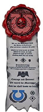 Star Forged est compatible avec Warhammer 40k Purity Seal: otmarin Badge/autocollant 1 pièce