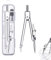 DEZ 1 PCS compas college compas professionnel compas lycee compas a vis compas enfant crayon dessin professionnel compas avec rallonge compas architecte compas a vis