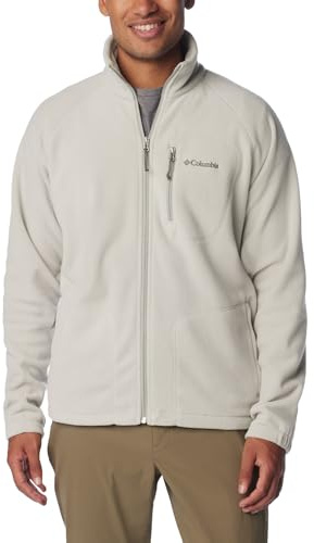 Columbia Fast Trek 2 Full Zip Fleece, Giacca In Pile Con Cerniera Intera Uomo, Dark Stone, XS