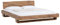 Woodkings® Holzbett Sendai 180x200 Akazie gebürstet Holz rustikal mit Baumkanten - Holzkopfteil Schlafzimmer Möbel massiv Design Doppelbett Ehebett Balkenbett Echtholzmöbel