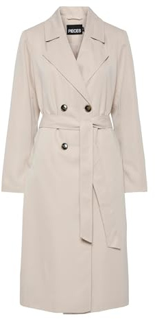 PIECES PCSCARLETT LS Trenchcoat NOOS