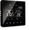 Thermostats WiFi intelligents pour chauffage au sol et climatisation à eau, thermostat de chauffage à écran tactile numérique intelligent, thermostat d'ambiance programmable, wifi noir