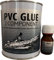 Kit de Pegamento de PVC Profesional para Reparación de Zodiac, Cola de 2 Componentes, 500ml - Cola PVC y Catalizador, Fácil Aplicación (Azul Marino)
