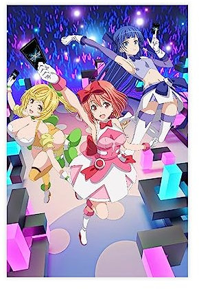 Anime WIXOSS Diva (A) Live-Leinwand-Poster, Schlafzimmer, Dekoration, Sport, Landschaft, Büro, Raumdekoration, Geschenk, ungerahmt: 30 x 45 cm