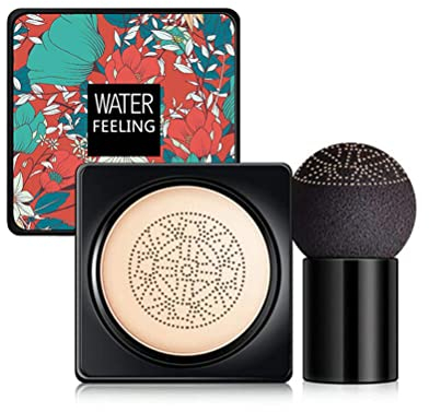 Pilzkopf-Luftpolster-CC-Creme, Pilzkopf-Grundierung, Feuchtigkeitsspendendes BB-Creme-Make-up, Langanhaltender, Matter Concealer, Feuchtigkeitsspendendes Make-up, BB-Creme, (A)