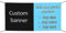 ＨＡＯＡＮＧＺＨＥ Banner Eelbst Gestalten, Personalisierte Banner, werbebanner selbst gestalten, Personalisiertes Banner Foto, Angepasst Ihr Eigenes Foto/Logo/Text, Geburtstagsfeier, Hochzeit Banner