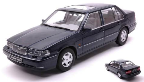 Triple 9 Modellauto Auto 1:18 Volvo 960 1996 Dark Blue Metallic Erwachsene Oldtimer-Enthusiasten Unisex
