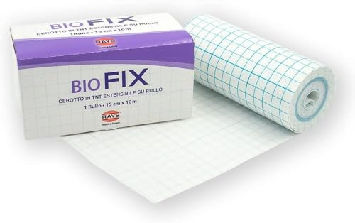 Cerotto Estensibile in TNT Ipoallergenico su rullo 10/15/20x10 mt, Più formati, Microforato, Protezione e Medicazione, Dispositivo Medico classe I (15 cm x 10 mt)