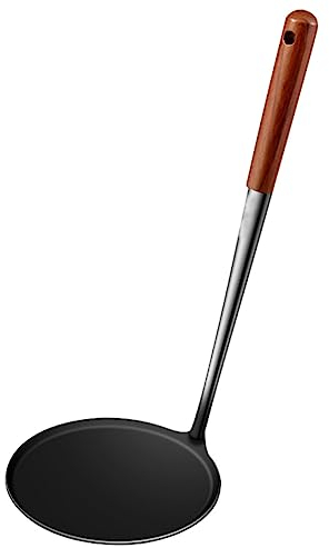 IMIKEYA Pancake Spoon Handle Non-Stick Kitchen Frying Snack Spoon for Pancake Use