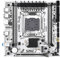 docooler Mainboard X79SE CPU-Prozessoren Sockel LGA 2011 Desktop-Motherboard 4 x DDR3 bis zu 128 GB 1 x PCIE3.0 x16 Steckplatz Motherboard für Heimbüro-Spiele 3 x SATA2.0 1000 Mbps