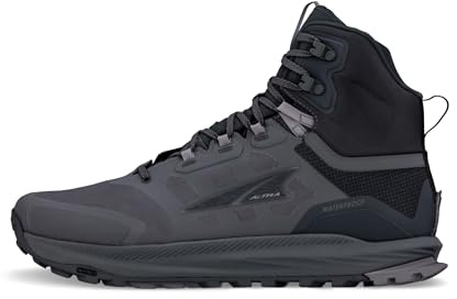 ALTRA Men's Lone Peak 9 Waterproof Mid, Black, 11