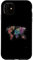 Hülle für iPhone 11 Weltkarte Dekor