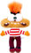 In-side Out 2-Plüschtie, 25 cm Anxiety Soft Toy, Weiche und Lustige Plüschpuppe, Stuffed Small Cuddly Kuscheltier für KinderGeburtstagsgeschenk für Filmfans, Zum Verschenken Oder Sammeln Geeignet