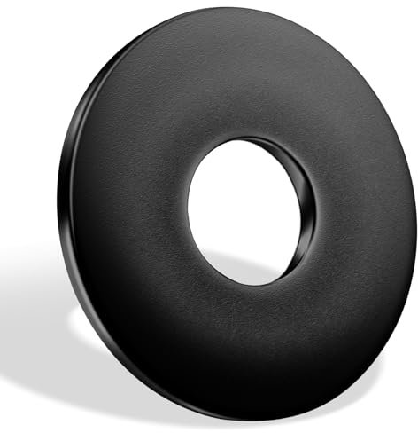 Rondelle M12 nere, 10 rondelle Penny DIN9021, Jeboler 304 in acciaio inossidabile per viti A2 V2A, grandi rondelle piatte di riparazione, distanziatori rotondi in metallo per bulloni, viti, dadi (M12