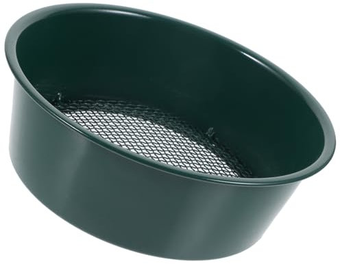 BESPORTBLE Herramientas para Tamizar El Suelo De Malla Metálico Bandeja De Tamizado para Jardín Herramienta De Jardinería para Tamizar Macetas y Jardines