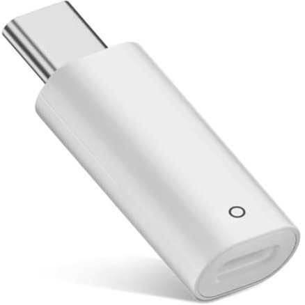 Adattatore di Ricarica compatibile con Apple Pencil di Prima Generazione | Connettore di Ricarica USB-C Maschio-Femmina per iPad di Decima Generazione