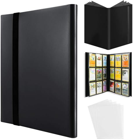 432 Taschen Mini Film Album für Fujifilm Instax Mini Film/Polaroid Zink Fotopapier (50 x 76 mm) / Kodak Zink Fotopapier (53 x 86mm) /HP Sprocket Fotopapier Sammelkarten Album - A4 Fotoalbum