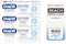 Oral-B 3D White Clinical Whitening Restore Toothpaste, Remove Surface Stains, Enamel-Safe Whitening Toothpaste, 70ml (Pack of 3) + Waxed Dental Floss, 50m