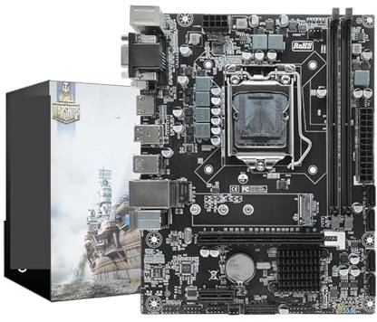 Placa Base H310 LGA 1151 Compatible con Canales duales DDR4 NVME M.2 Placa Madre ATX DDR4 Memoria USB3.0