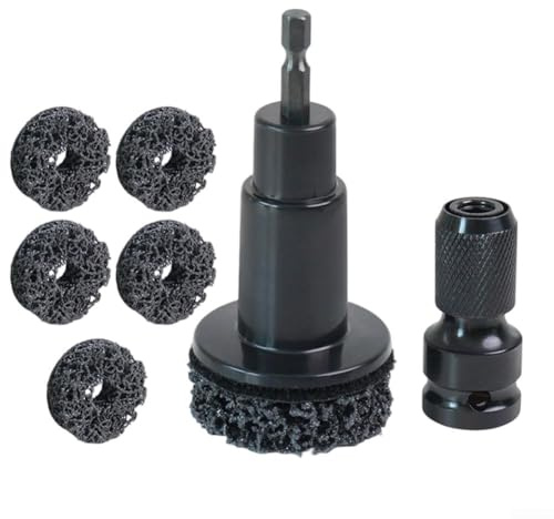 Pumixiy 8 Stück Auto Nabenwelle Bremsscheibe Rost Entfernung Werkzeug Set Automotive Wartung Kit Professionelle Bremsenreiniger Werkzeuge für Fahrzeugservice
