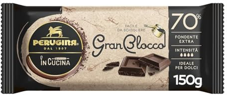 PERUGINA GranBlocco 70% Tavoletta Cioccolato Fondente 150g