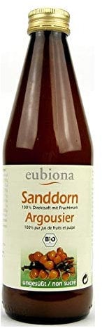 Eubiona Sanddorn Saft vegan bio 330 ml