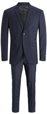 JACK & JONES Jungen Jprsolar Suit Noos Jnr Anzug, Dark Navy, 152