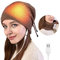 YJZQ 2-In-1 USB Beheizte Strickmütze Damen Beanie Mütze Herren Wintermütze Wiederaufladbare USB Winter Warme Fliegermütze Kappe zum Camping Joggen Radfahren Skifahren und Geschenke für Männer Frauen