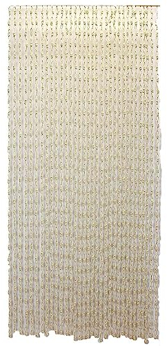 SIDCO Türvorhang Balkonvorhang Natur Insekten Fliegen Faden Vorhang Schutz Türvorhang