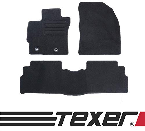 CARMAT TEXER Textil Fußmatten Passend für Toyota Verso Bj. 2013-2018 Basic
