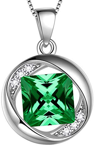 Aurora Tears Jewellery Birthstone Necklace Earrings Bracelets 925 Sterling Silver Pendant Birth Stone gift for Girls and Women