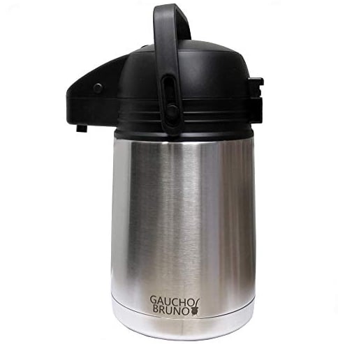 Desktop Flask with Precision Dose Distributeur Gaucho Bruno Ideal for Yerba Mate
