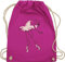 Turnbeutel Rucksack - Tanzen Geschenk - Balletttänzerin Ballerina - Unisize - Fuchsia - balletttasche kinderturnbeutel dance balett beutel ballett geschenke tanz ballet stoffbeutel ballettbeutel