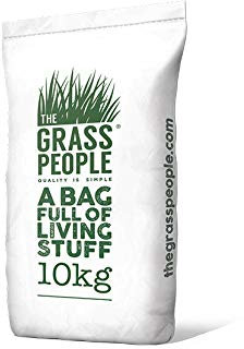 The Grass People Simply Seed 10KG Grass Seed Lawn Seed Multi-purpose Grass Seed, Luxury Lawn, Premium Quality Lawn, Hard Wearing and Green and Beautiful
