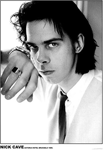 Nick Cave Poster Astoria Hotel Brussels 1989