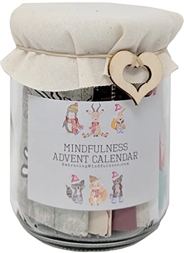 Achtsamkeits-Adventskalender – 24 Achtsamkeitsaufgaben in einem Glas, damit Sie Weihnachten noch mehr genießen und schätzen können!
