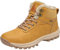 Mishansha Scarponcino Uomo Donna Stivaletti Invernale Impermeabili Stivali Piatti Scarpe da Neve con Calda Foderata - Comode Leggeri Antiscivolo, Giallo Burro, 43 EU