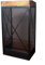 TONGSH Multi-Purpose Pult, Restaurant Eisen Retro-Station Welcome Desk Hotel Kleines Fashion Lecture Schreibtisch, Schwarz (Size : Medium)