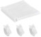 120PCS 15x2CM Loop Cable Ties Reusable Adjustable Tie Wraps Adjustable Multipurpose Hook and Loop Securing Straps for Long Cable Wires Storage Management