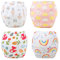 Durio 4er Pack Baby Trainerhosen Unterwäsche Töpfchen Trainingshosen Windelhosen Toilettentraining Trainingswäsche Kinder Kleinkinder Style A 3-4 Jahre