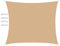 Voiles d'ombrage pour Patio Triangulaire Rectangulaire Voile d'ombrage avec Corde Libre Imperméable Résistant UV98% pour Jardin Terrasse Camping Piscine Extérieur Balcon 2x3m Beige