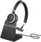Jabra Evolve 65 SE Schnurloses Stereo-Headset-Bluetooth-Headset mit Mikrofon mit Geräuschunterdrückung, langlebigem Akku und Ladestation-UC Zertifiziert für Zoom, Unify und mehr-Schwarz, 6593-833-499