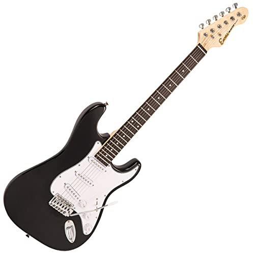 Encore E60BLK Blaster Electric Guitar - Gloss Black