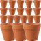 Operitacx 20 Pièces Petits Pots en Terre Cuite Pots De Pépinière en Terre Cuite Planteur De Mini Pots en Terre Cuite Mini Pots De Fleurs en Argile Vase Mini-Pot Céramique