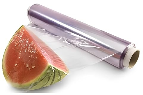 Film étirable alimentaire 45 cm x 300 m en boite distributrice avec coupe film sans BPA agrée contact alimentaire